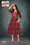 Autograph Vol 1 By Beauty Foil Printed Anarkali Kurtis Wholesale Shop In Surat
